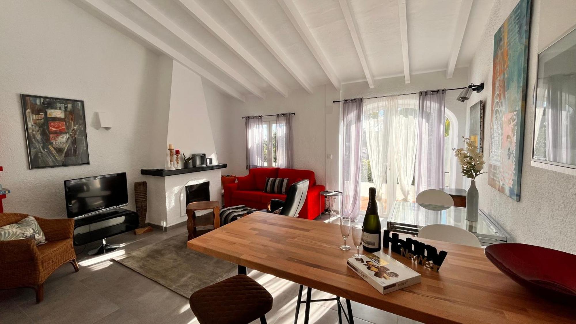Reihenhaus Mit Garten In Moravit Moraira Apartment Теулада Екстериор снимка